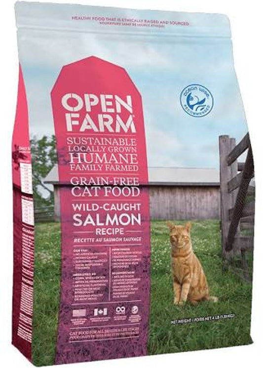 Open Farm Grain Free Wild Caught Salmon Recipe Cat Food