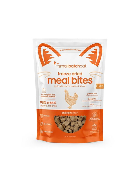 Smallbatch Cat Freeze Dried | Chicken Meal Bites 10 oz