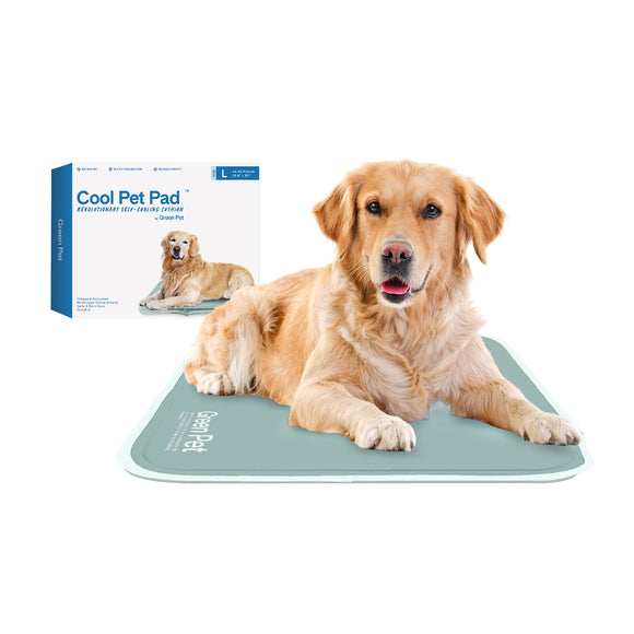 The Green Pet Shop Dog Cooling Mat Sage eXtra Small