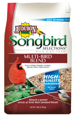 Audubon Park Songbird Selections Multi-Bird 5 LB Wild Bird Seed