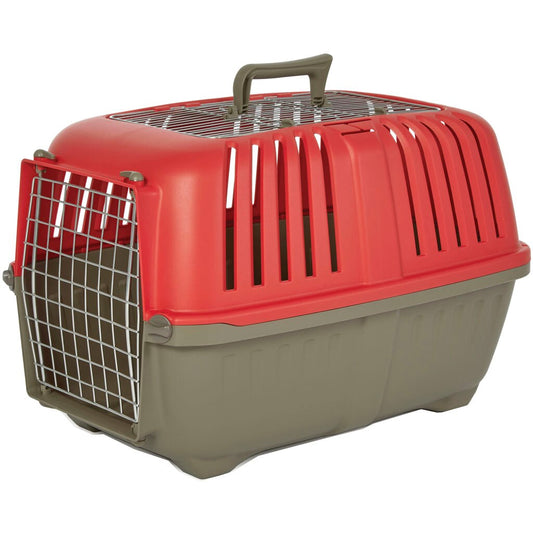 Midwest Homes for Pets 24" Spree Travel Carrier 2 Door Red