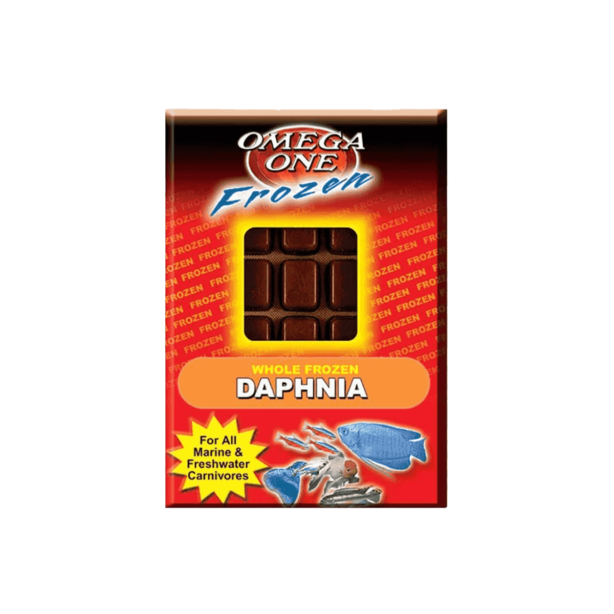 Omega One Frozen Daphnia Cube Pack 3.5oz