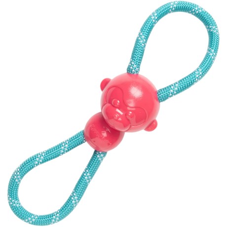 ZippyTuff Monkey RopeTugz(R) Dog Toy - Squeaker - PINK ( )