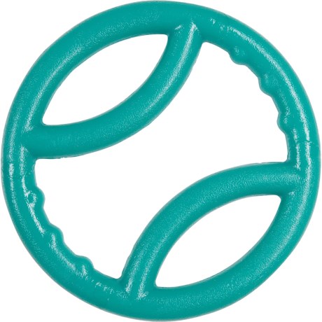 Zippytuff Squeaky Ring Dog Toy - TEAL ( )